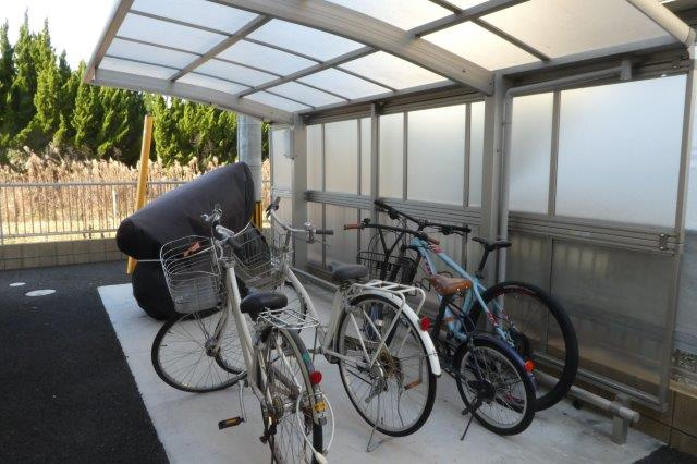 サンベリーＢのその他共用部分|駐輪場