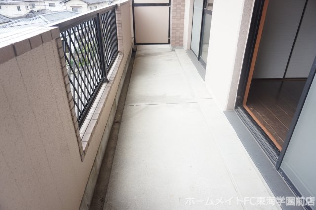 パークマンション楡木のバルコニー