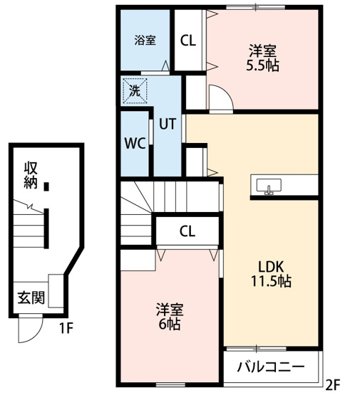 【間取り】 | マノワール上里