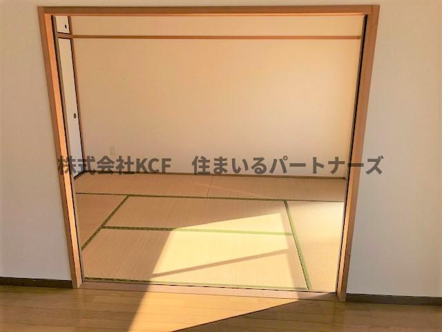 メゾン・ド・ミレニアムD棟の和室|来客時にも便利な和室付き