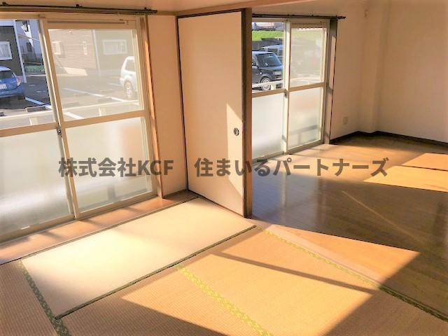 メゾン・ド・ミレニアムD棟の和室|ゆったりとくつろげる和室です