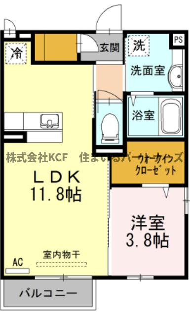 プログレスIB棟の間取り