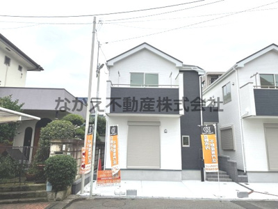 【外観】 | 仲介手数料無料　日野市旭が丘2丁目新築戸建て2棟　1号棟