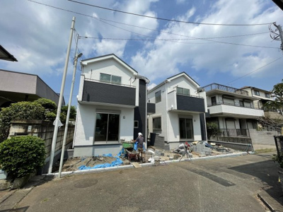 【前面道路含む現地写真】 | 日野市旭が丘2丁目新築戸建て2棟　２号棟