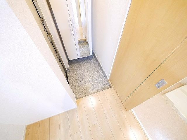 ベルオーブⅤの玄関|ゆったりとした玄関です
