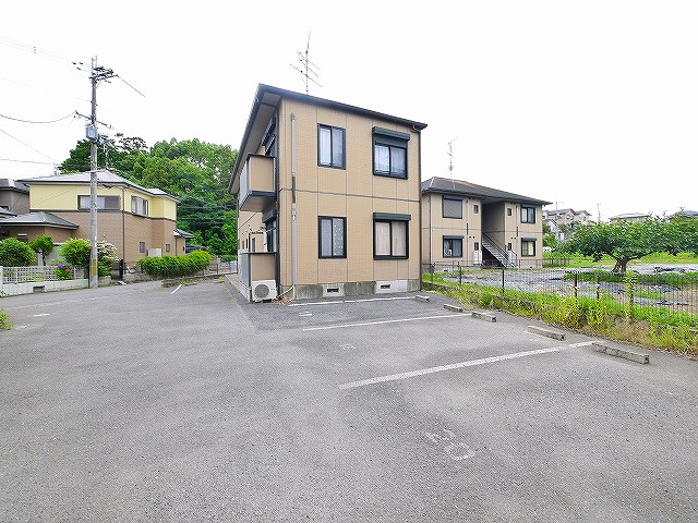 プランドールA（中山町）の駐車場