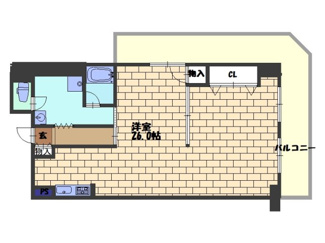 【間取り】 | 朝日プラザ高津第一