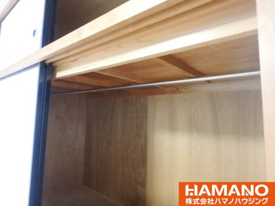 【収納】 | パルネット鶴見 | ハンガーパイプ付きで