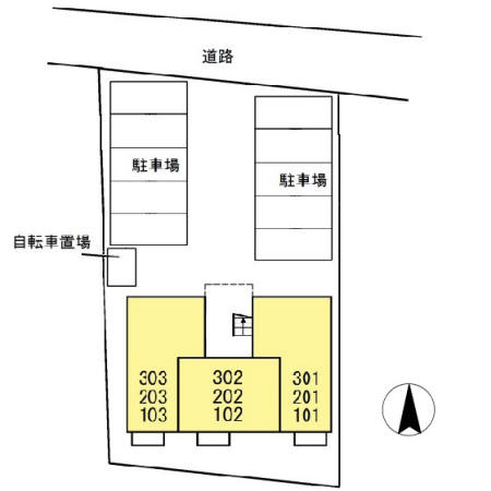 エスポワールＨｕｇの玄関