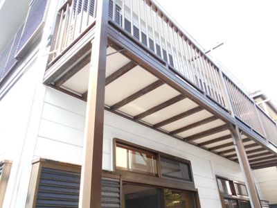 【外観】 | 中古戸建 さいたま市岩槻区 本丸3丁目 28坪 | ・リホーム・本丸・駅徒歩18分・駐車場1台・東南向き・3LDKとワイドバルコニー・岩槻小・岩槻中・