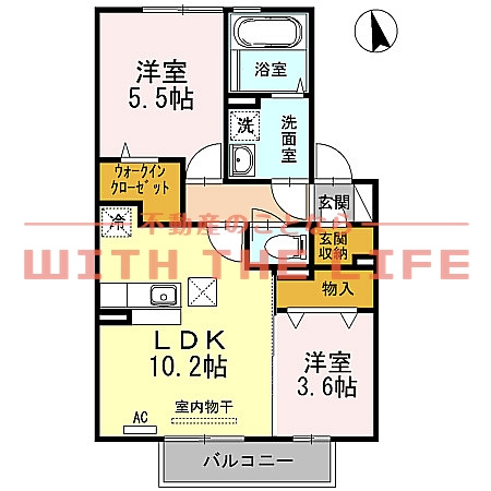ウィンノーブル【キャッシュバック対象】の間取り