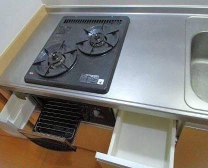 船橋市三山２丁目のアパートのキッチン