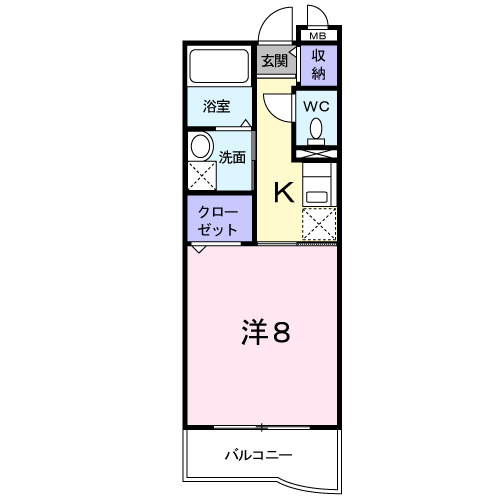 ソレイユの間取り