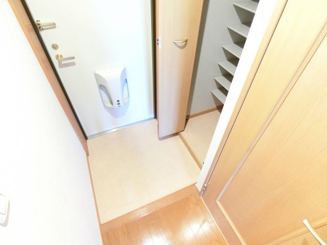 ソレイユの玄関