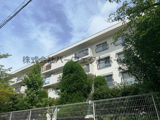 香里三井団地F棟８０号の外観|外観もきれいです