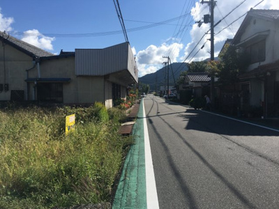【前面道路含む現地写真】 | 丹波篠山市日置　売土地450