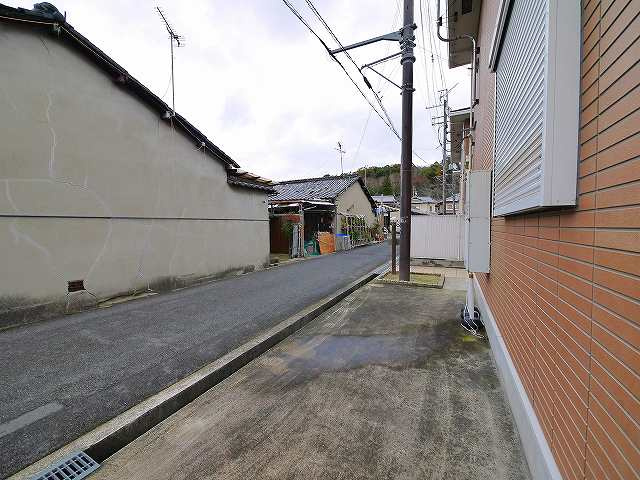 川上町戸建A棟の駐車場