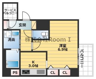【間取り】 | プレサンス中之島公園南