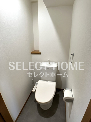 【トイレ】 | ＰＡＳＴＯＲＡＬ岡崎柱 | 清潔感のあるトイレです
