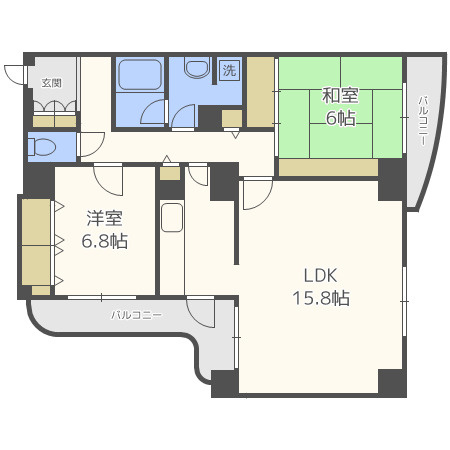 【間取り】 | グランツ新大阪