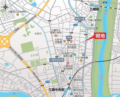 【地図】 | 幸房全２棟　１号棟