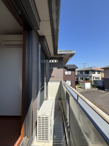 エポック・ヴィラA棟のバルコニー
