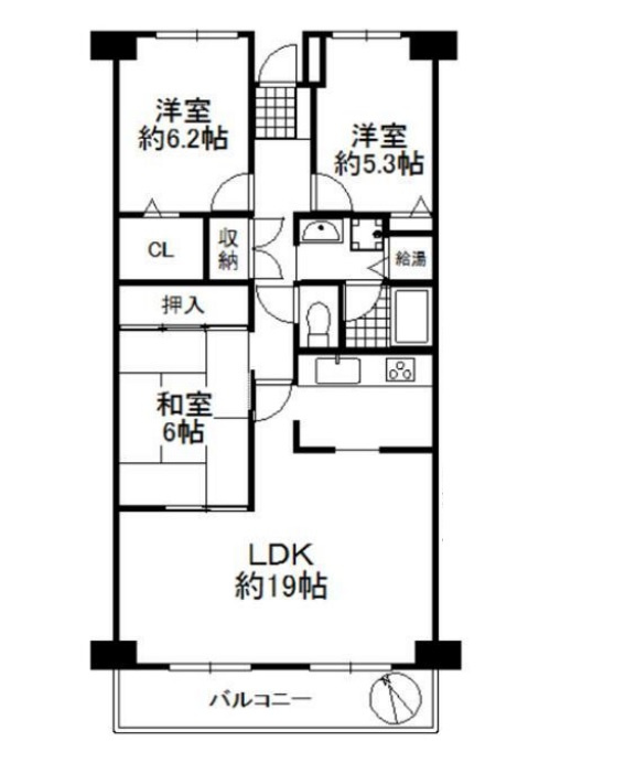 千里中央パークヒルズF棟◆令和3年6月改装済み♪◆の画像