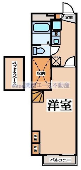 【間取り】 | レオパレス清香
