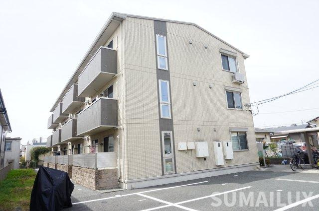 熊本市東区御領３丁目のアパートの外観
