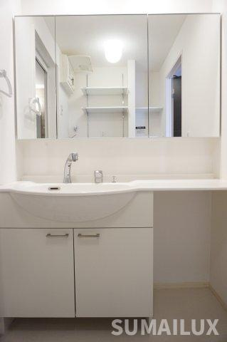 熊本市東区御領３丁目のアパートの洗面所