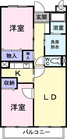 グランセレッソ弐番館の間取り