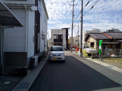 【前面道路含む現地写真】 | 宇治市槇島町北内5号棟　新築戸建