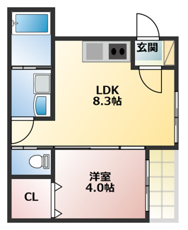 【間取り】 | パルクカナヤマ2 | 略図の為、現状優先