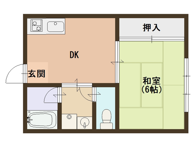 【間取り】 | 中村マンション