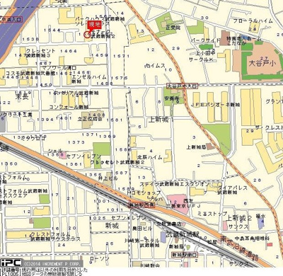 【地図】 | モナークマンション武蔵新城第2
