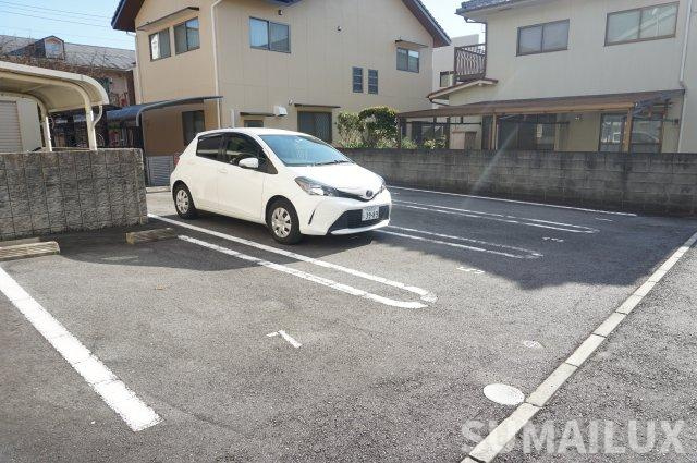 熊本市中央区大江２丁目のアパートの駐車場