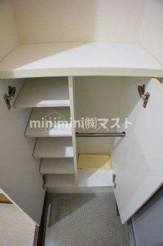 桜川ゼンシンBLDの収納
