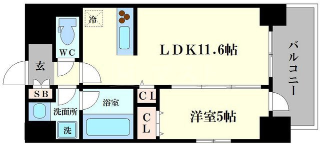 ウルバーノイリスの間取り