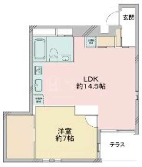 ラ・ドゥセール湊町の間取り