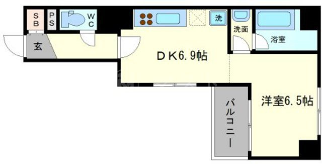 ゼウス桜川プレミアムの間取り