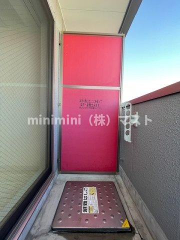 グランパシフィック梅南のバルコニー