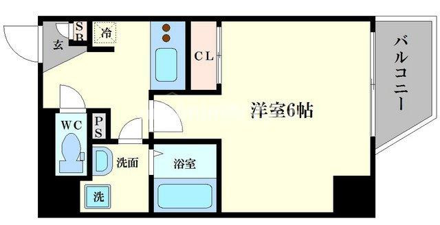 レオンヴァリエ天王寺北の間取り