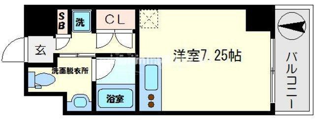 ルネ日本橋anheloの間取り