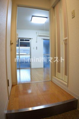 サンキャドマスミナミ堀江の玄関