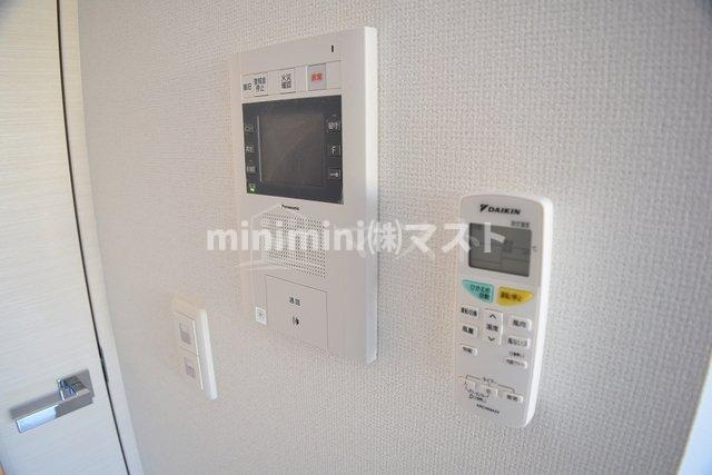 アドバンス難波南シャルムのセキュリティ|モニター付きインターホン