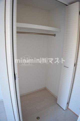 アドバンス難波南シャルムの収納|沢山収納の出来るクローゼット