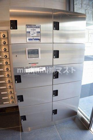 アドバンス難波南シャルムのその他共用部分|宅配ＢＯＸもあり不在時でもお荷物届きます。