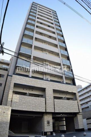 アドバンス難波南シャルムの外観|高級感溢れるフォルムが大変素敵です。