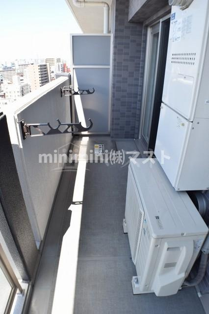 プレサンス難波フィネストのバルコニー