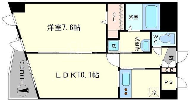 フリージアの間取り